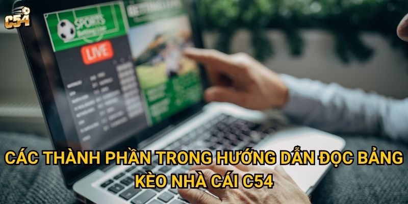 Tại sao hướng dẫn đọc bảng kèo nhà cái lại quan trọng tại C54? 2 Các thành phần trong hướng dẫn đọc bảng kèo nhà cái C54